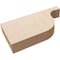 Ekena Millwork 2in. W x 6in. H x 12in. L Del Monte Woodgrain TimberThane Rafter Tail, Primed Tan RFTUR02X06X12DELRCPR - alternate 6